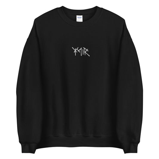 Ymir-logo-crewneck-black